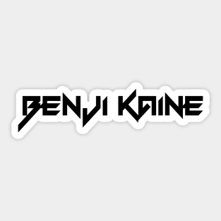 Benji Kaine Brand Sticker